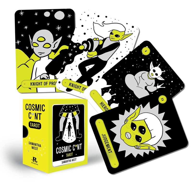 Samuel Rook Cosmic C*nt Tarot by Sam Rook | Shady Pines Vintage Market